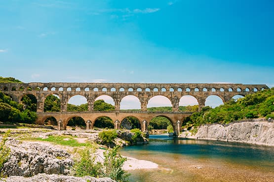 Taxi vers Pont du Gard